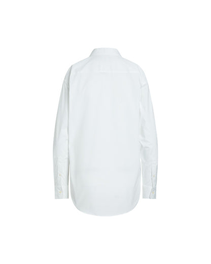 Relaxed Fit Stretch Cotton Shirt