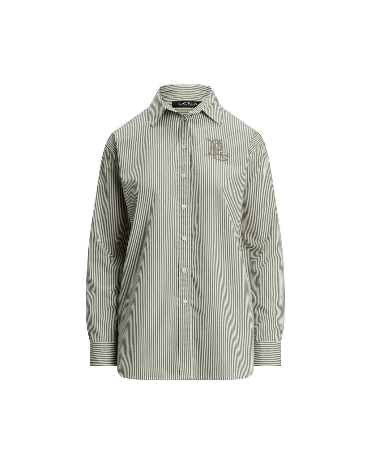 Relaxed Fit Striped Broadcloth Shirt