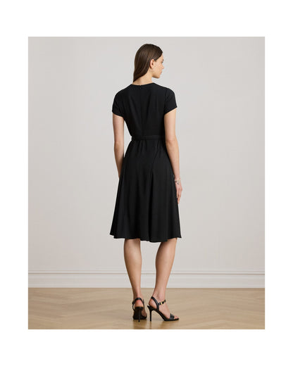 Belted Georgette Dress