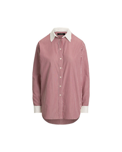 Striped Cotton Broadcloth Shirt