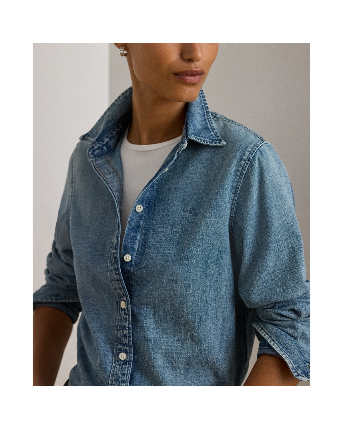 Classic Fit Denim Shirt