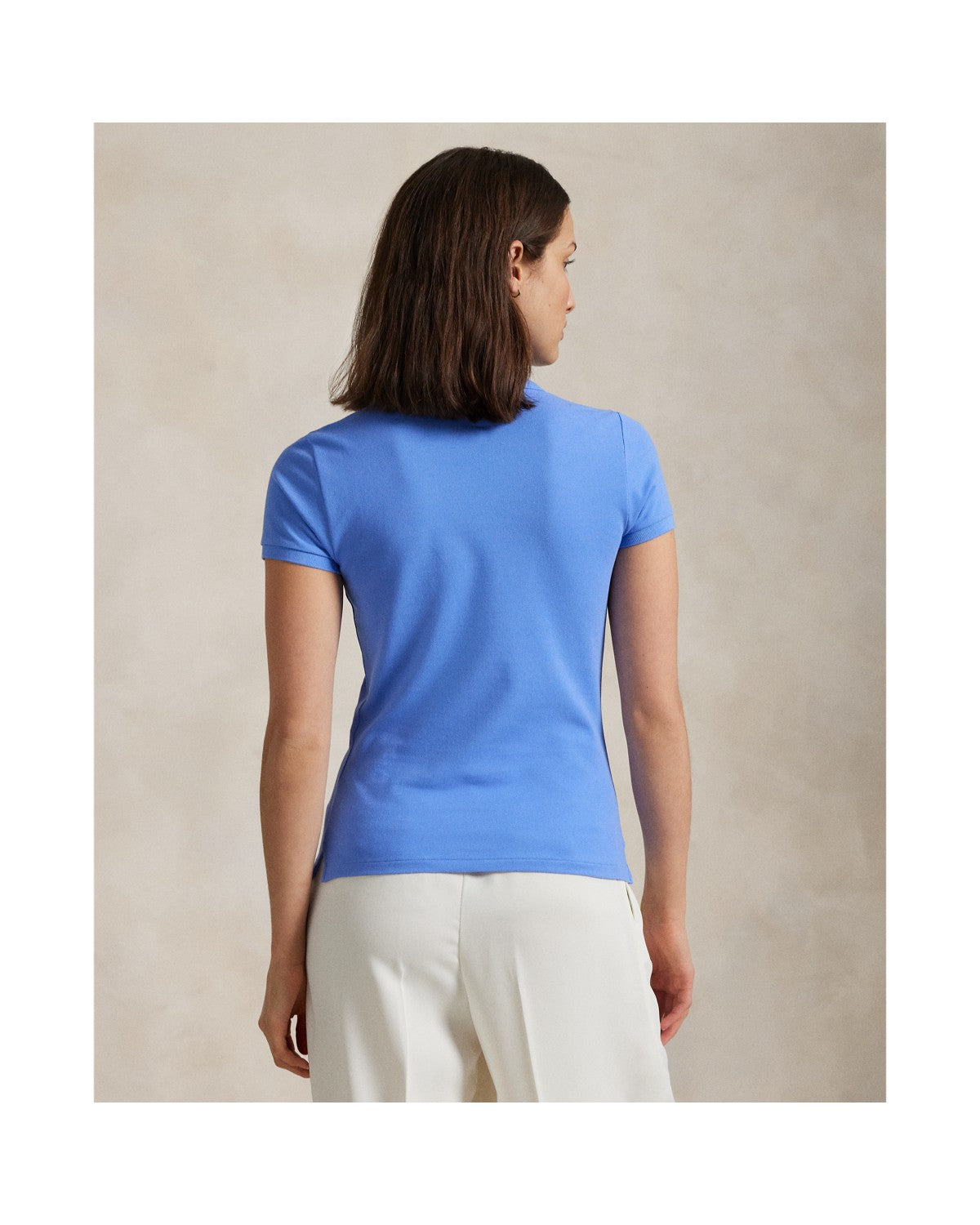 Buttoned-Placket Polo Shirt