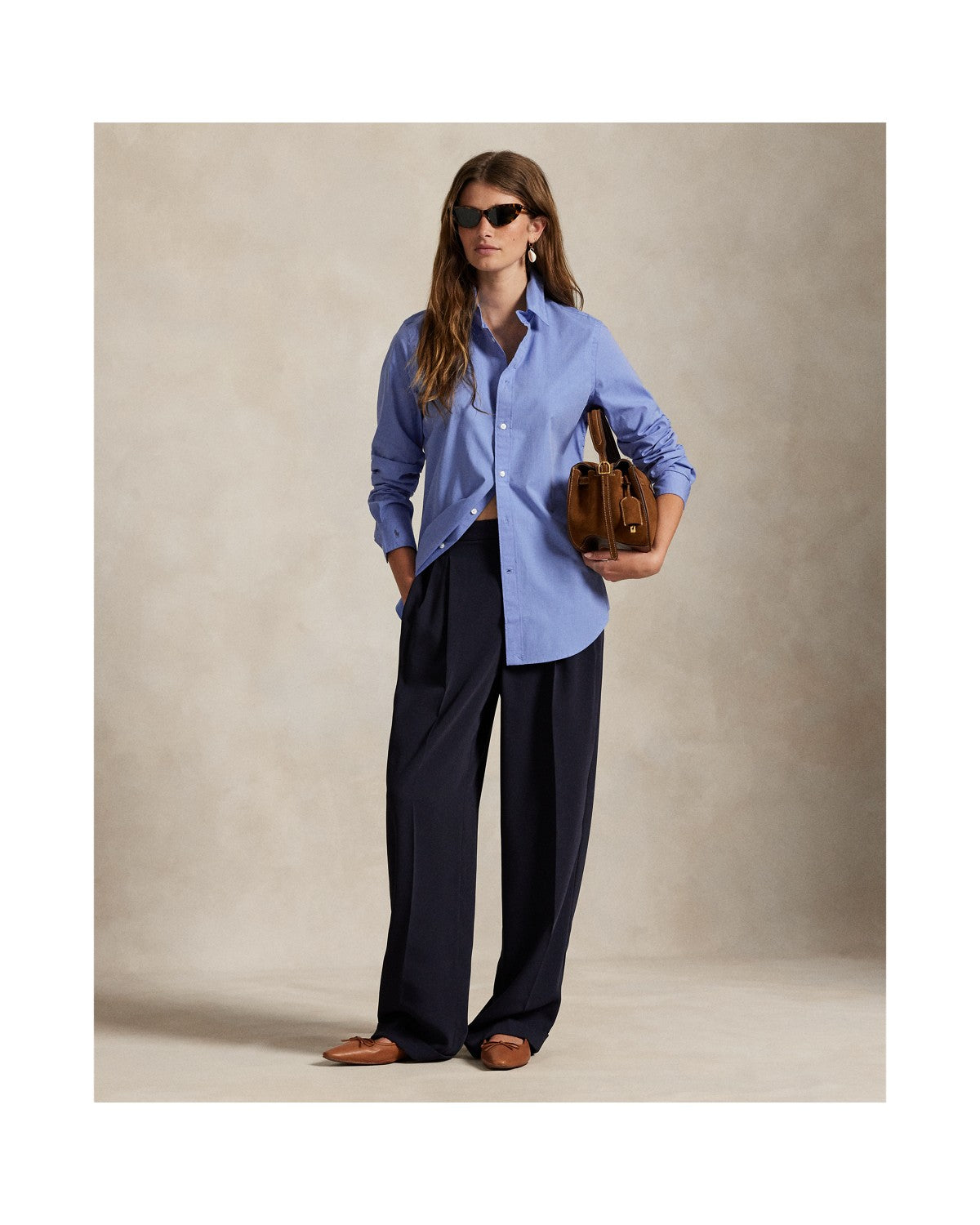 End-on-End Stretch Slim Fit Cotton Shirt