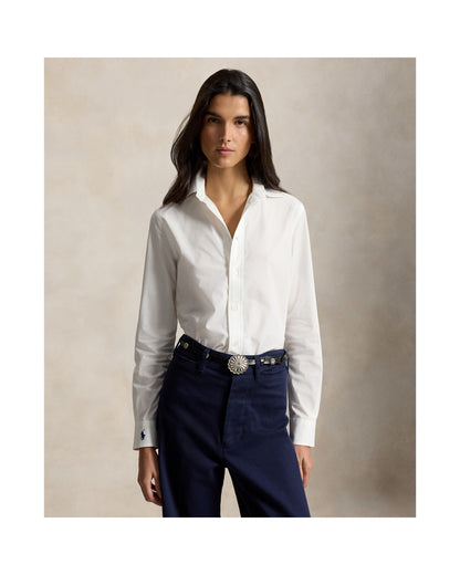 End-on-End Stretch Slim Fit Cotton Shirt