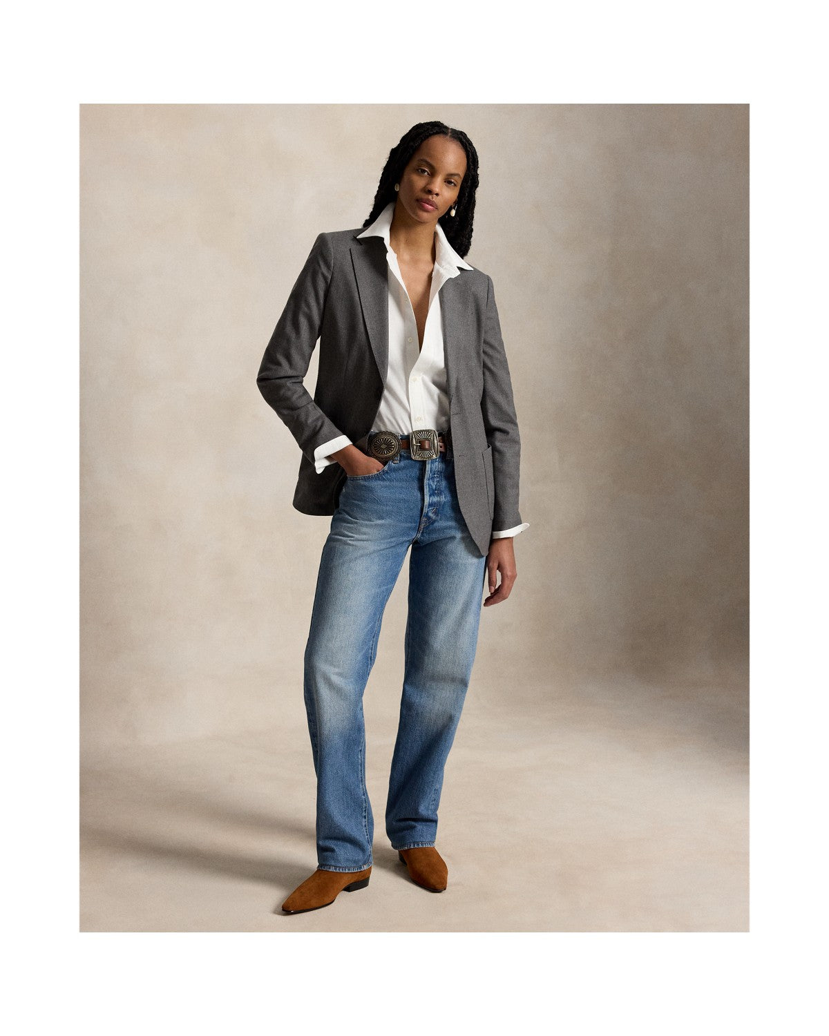 The Iconic Stretch Slim Fit Oxford Shirt