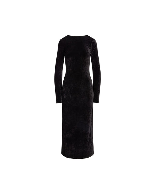 Velvet Scoopback Dress