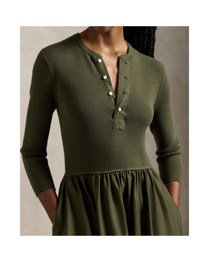 Henley-Bodice Dress