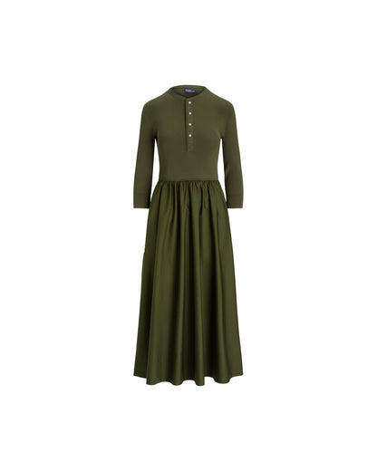 Henley-Bodice Dress