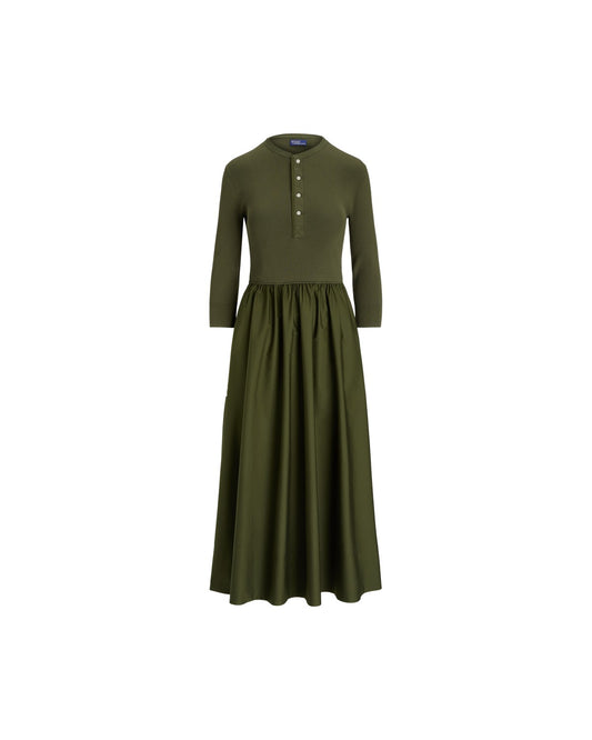 Henley-Bodice Dress