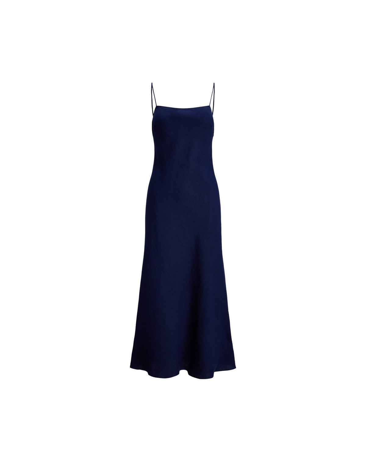 Linen Sleeveless A-Line Dress