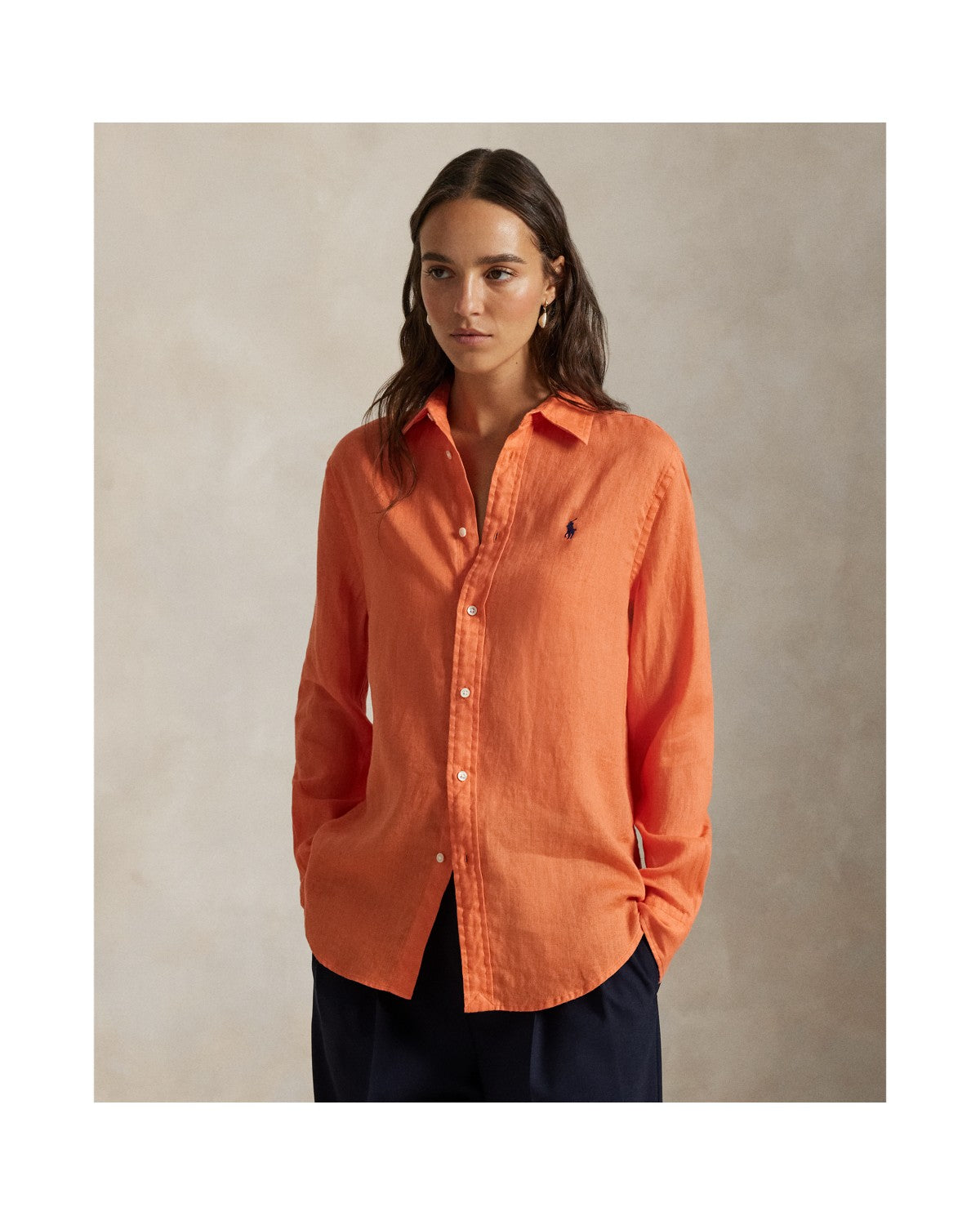 Classic Fit Linen Shirt