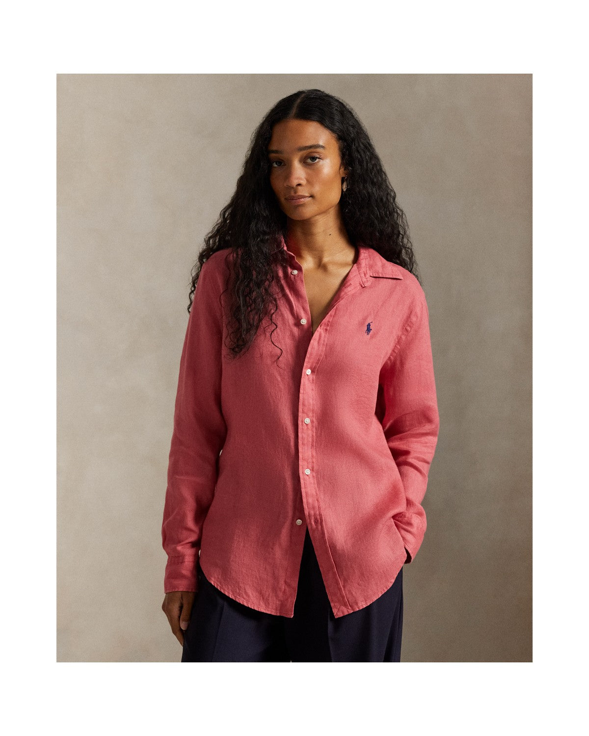 Classic Fit Linen Shirt