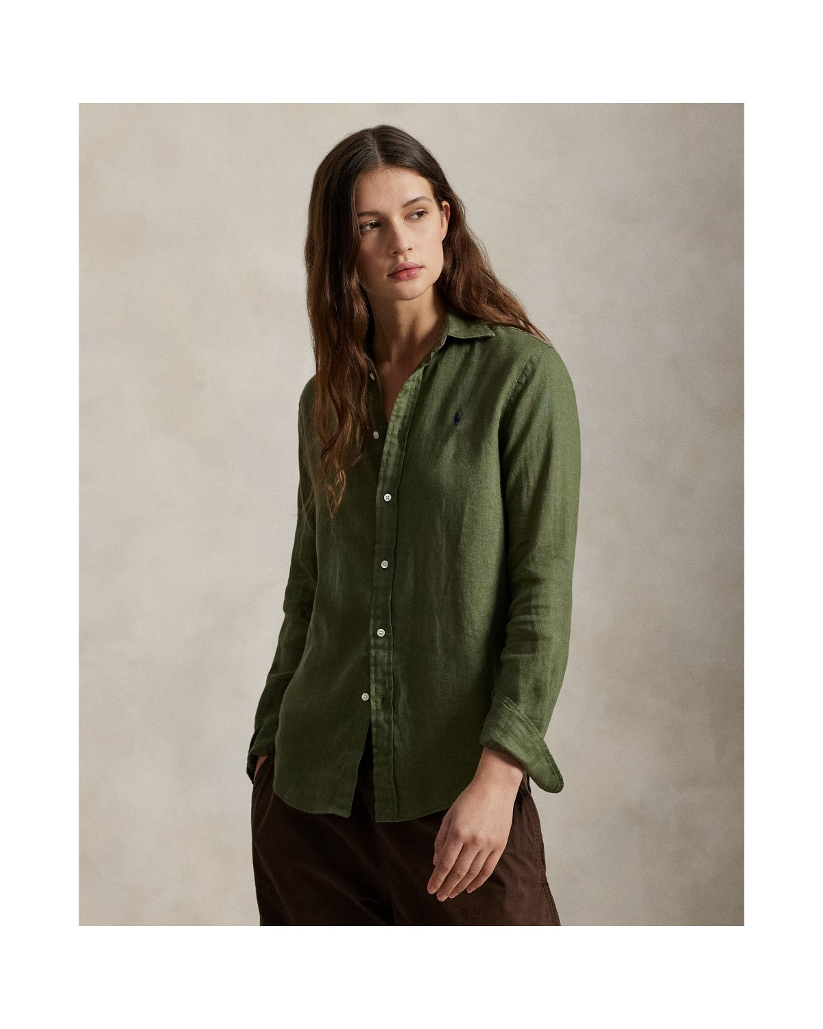 Classic Fit Linen Shirt
