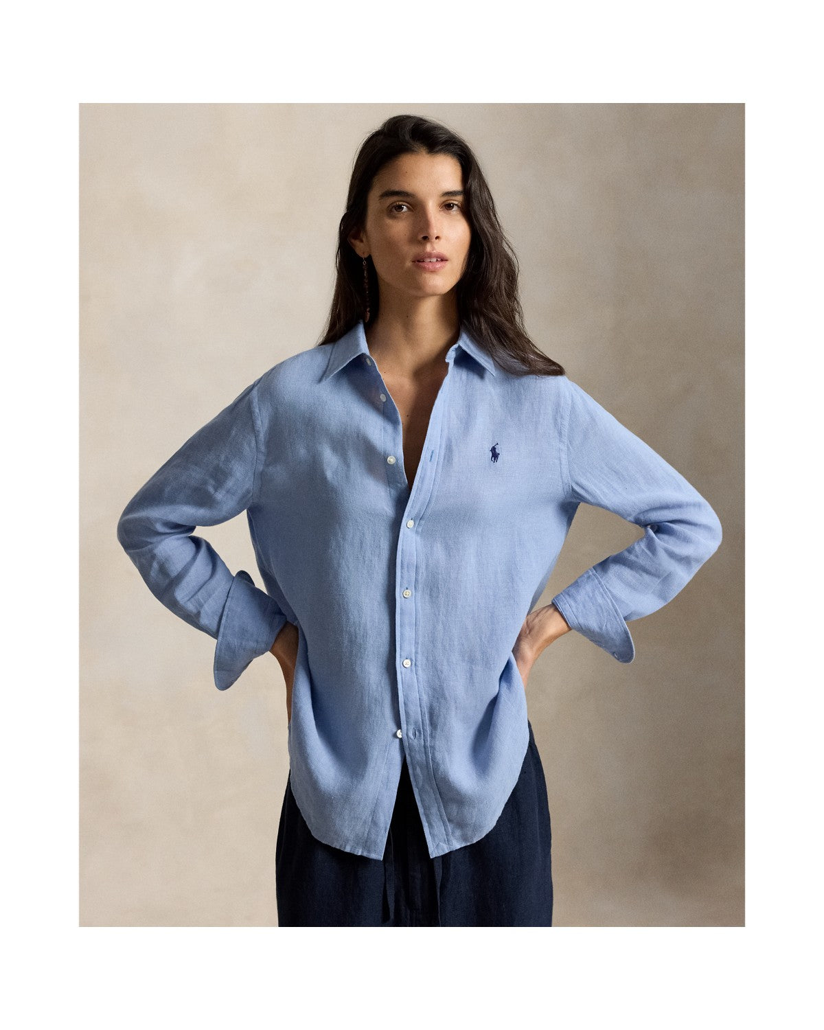 Classic Fit Linen Shirt