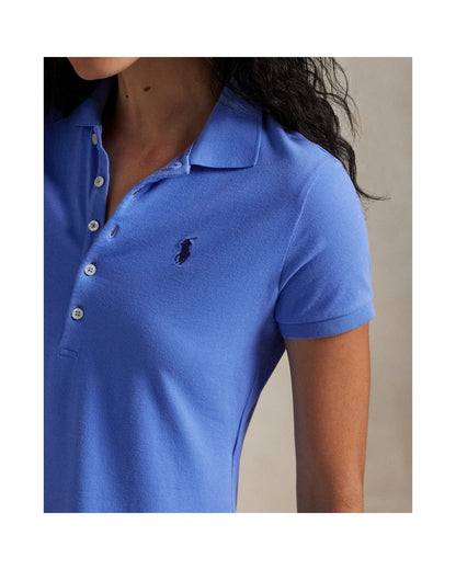 Fit-and-Flare Polo Dress