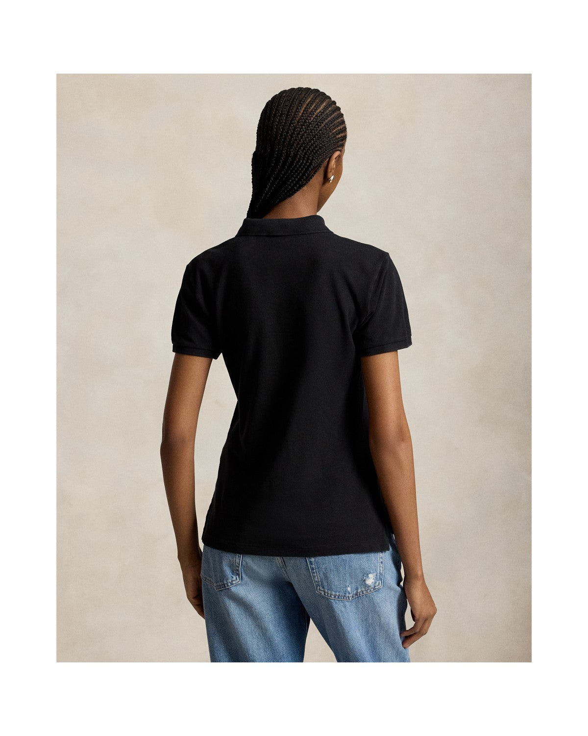 Beaded Big Pony Polo Shirt