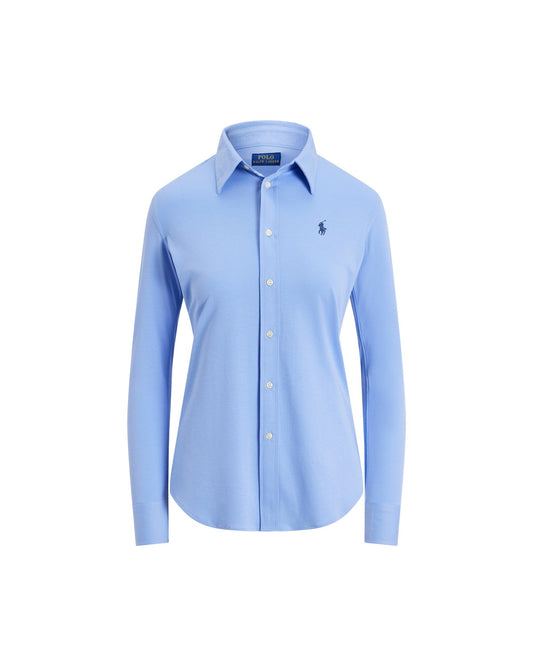 Slim Fit Knit Oxford Shirt