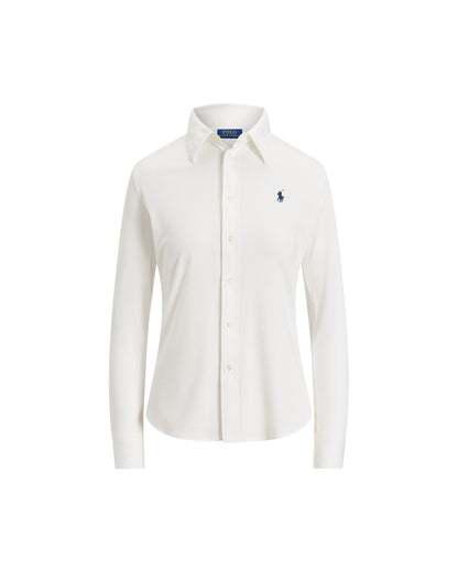 Slim Fit Knit Oxford Shirt