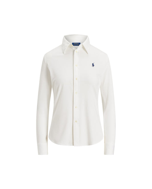 Slim Fit Knit Oxford Shirt