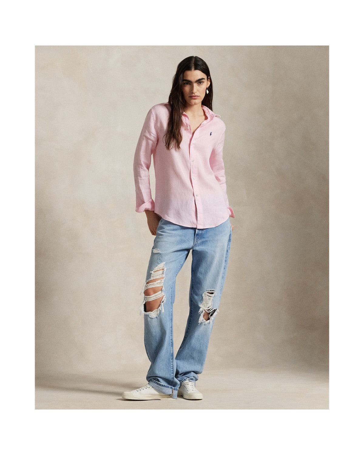 Classic Fit Cotton Twill Shirt