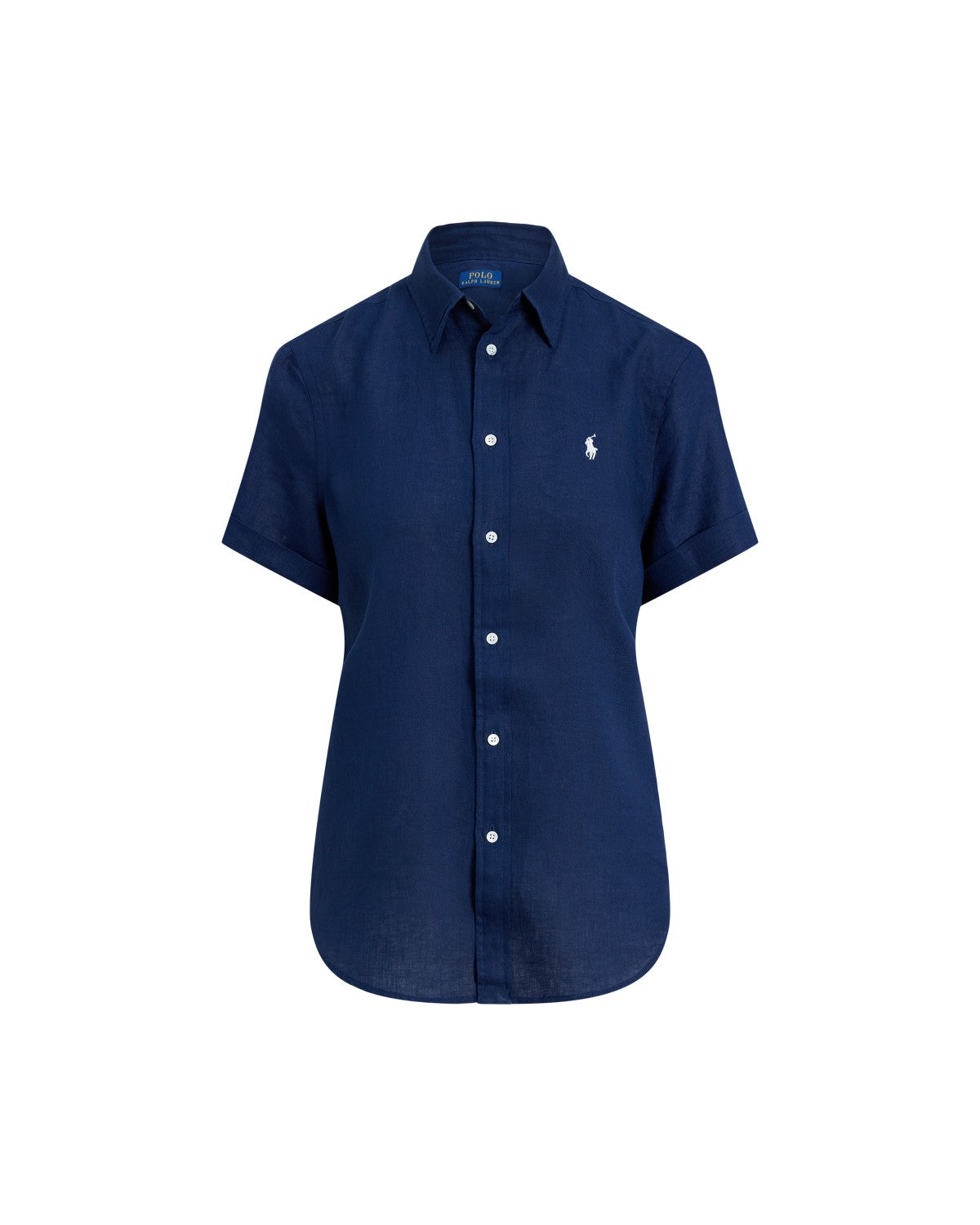 Classic Fit Linen Short-Sleeve Shirt