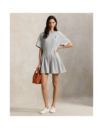 Shaped Cotton Jersey T-Shirt Dress