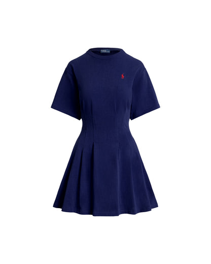 Shaped Cotton Jersey T-Shirt Dress