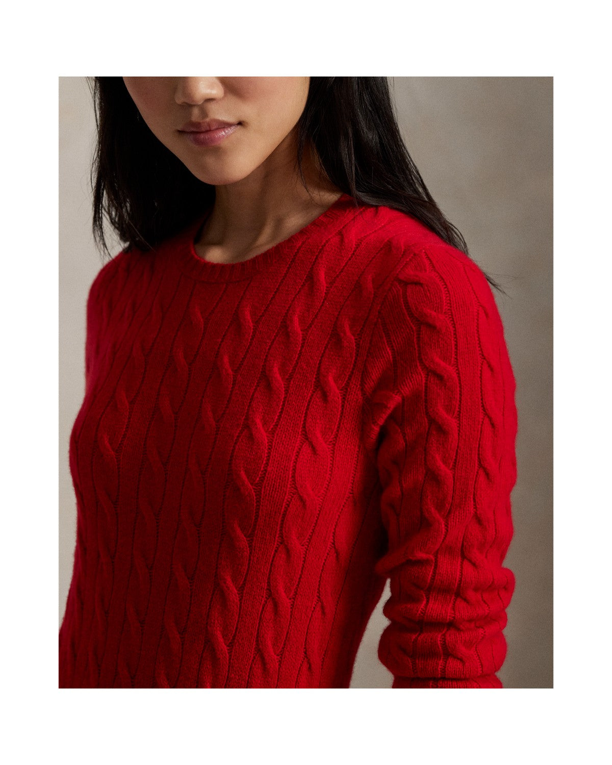 Cable-Knit Bodice Dress