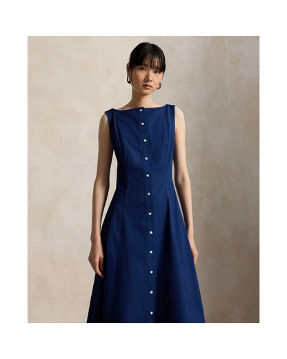 Panelled Cotton Dress