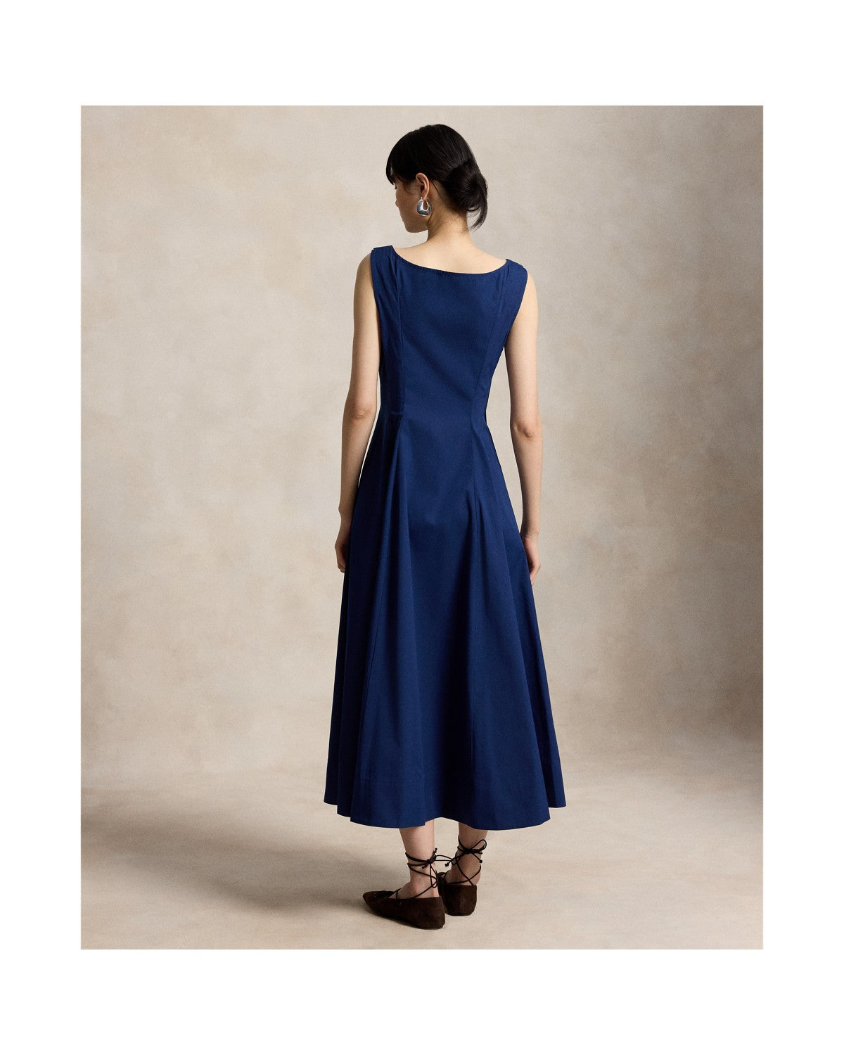 Panelled Cotton Dress