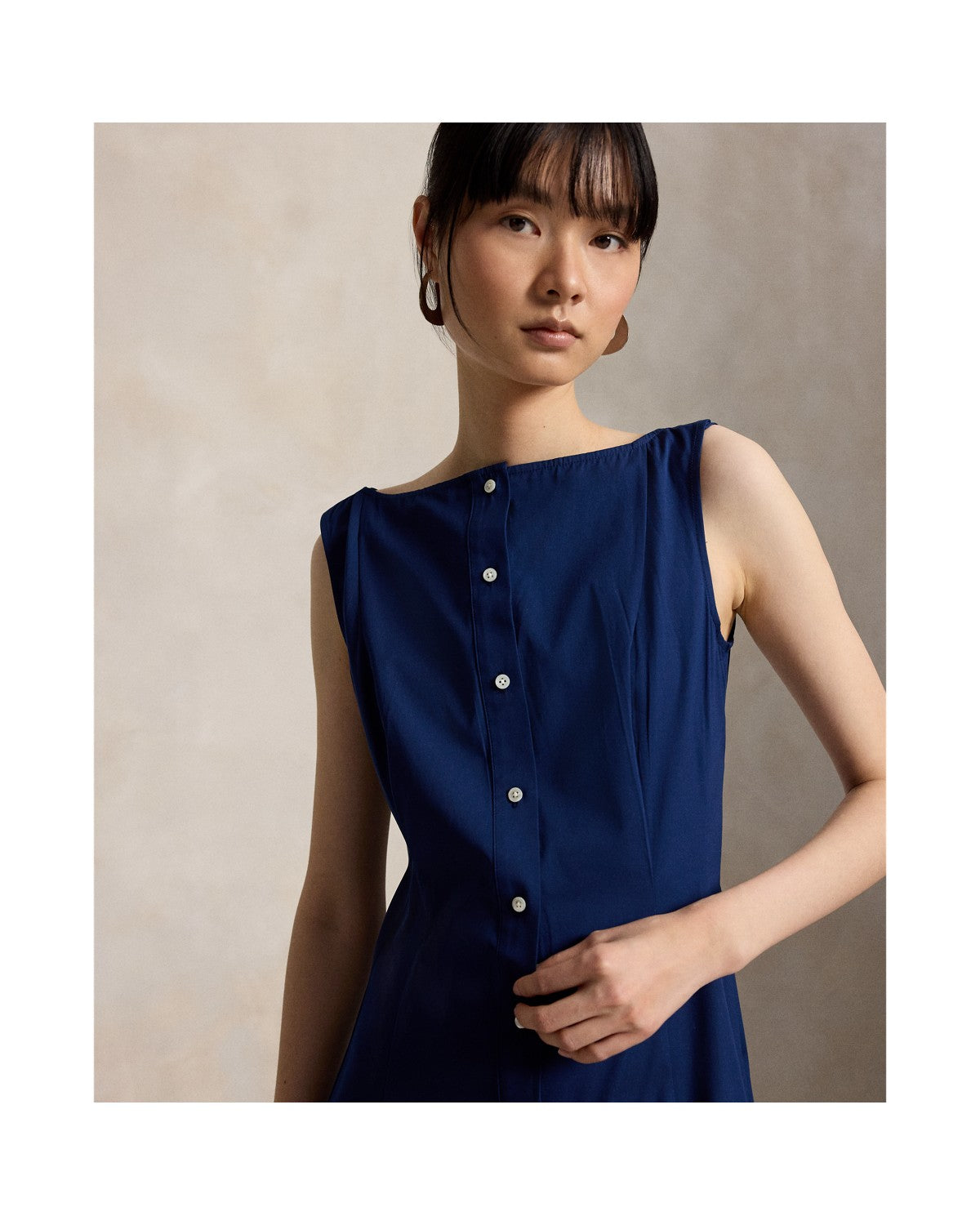Panelled Cotton Dress