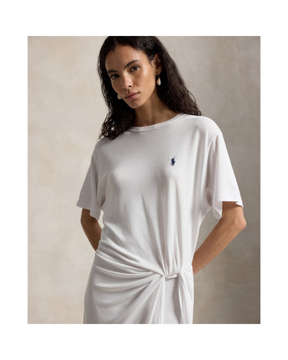 Twist-Detail Tee Dress