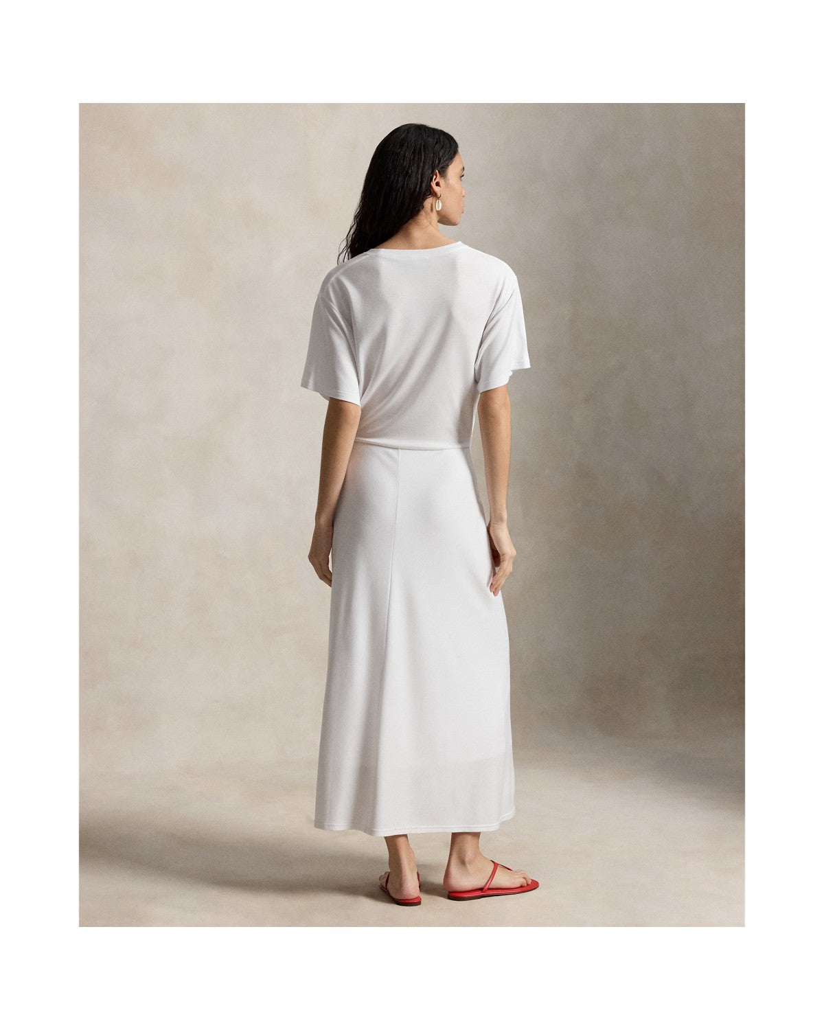 Twist-Detail Tee Dress