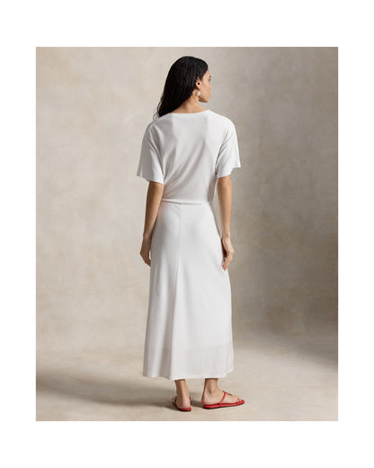 Twist-Detail Tee Dress