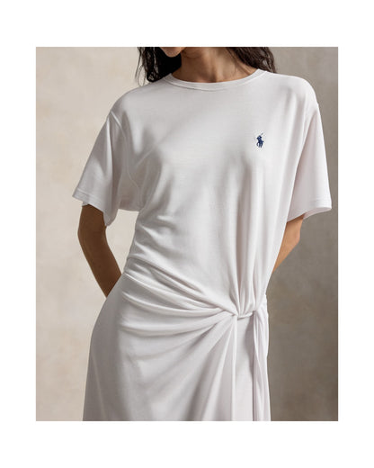 Twist-Detail Tee Dress