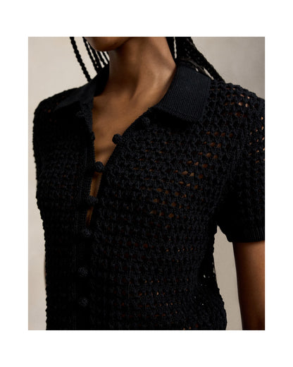 Knit-Bodice Cotton Dress