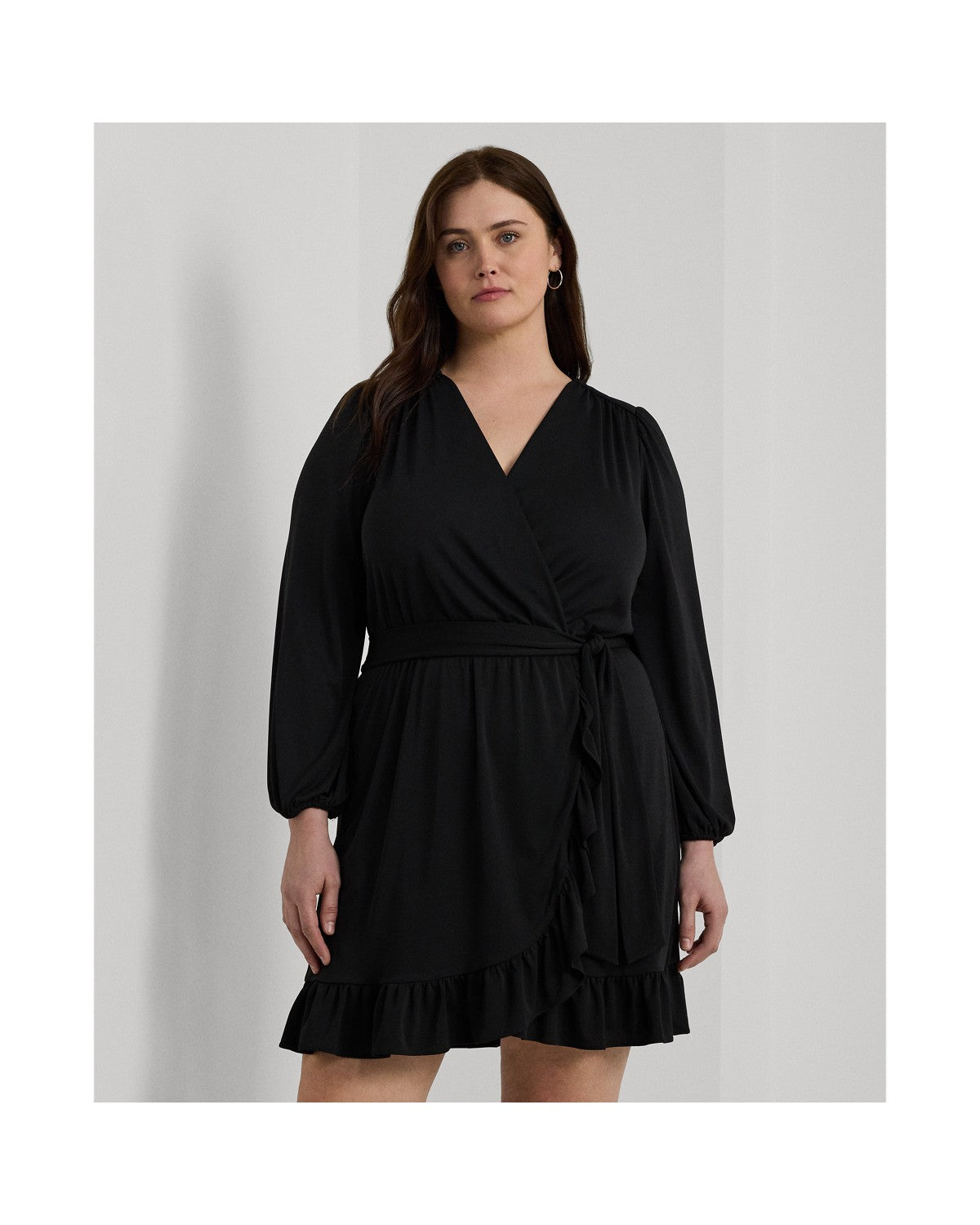 Belted Stretch Jersey Dress