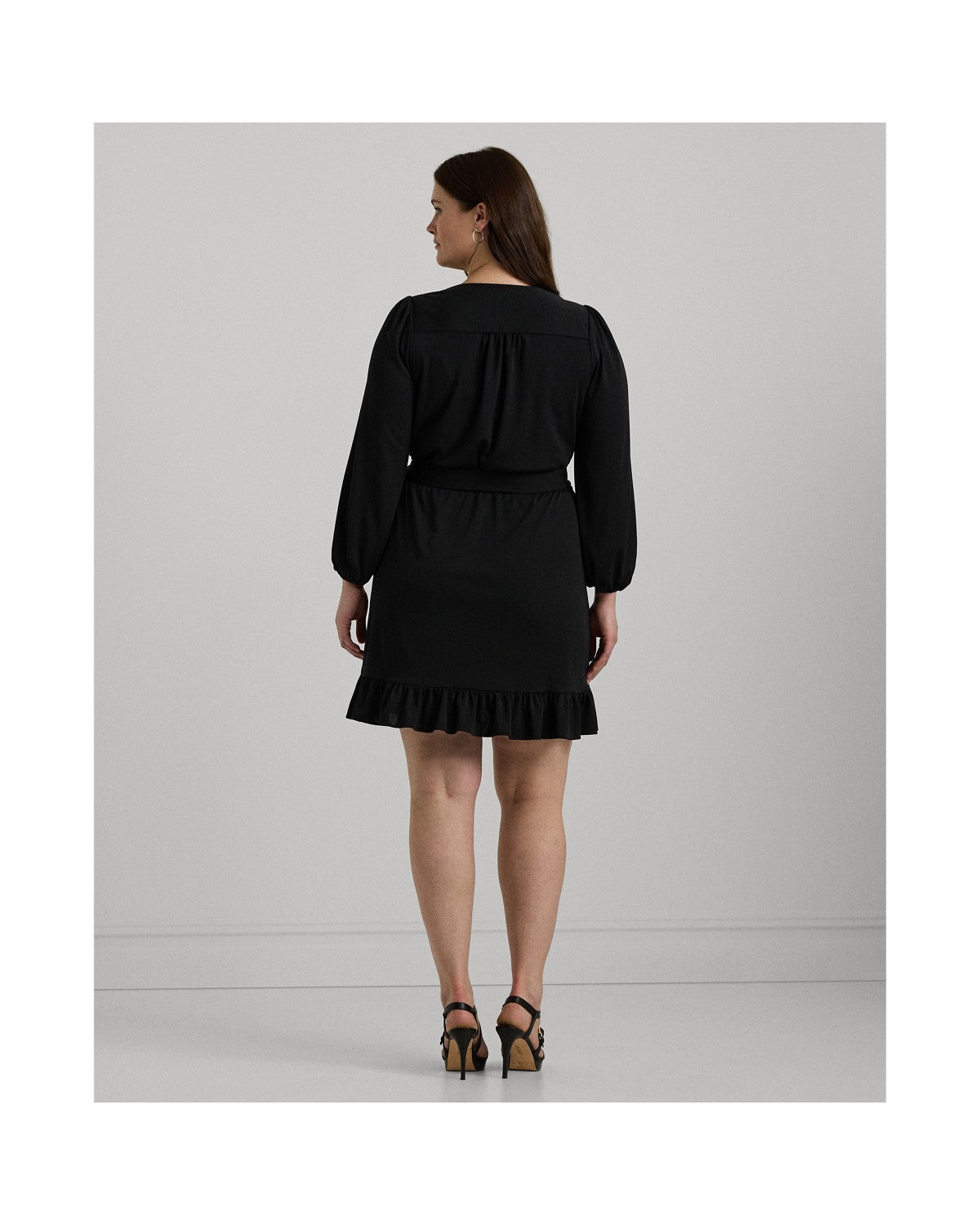 Belted Stretch Jersey Dress