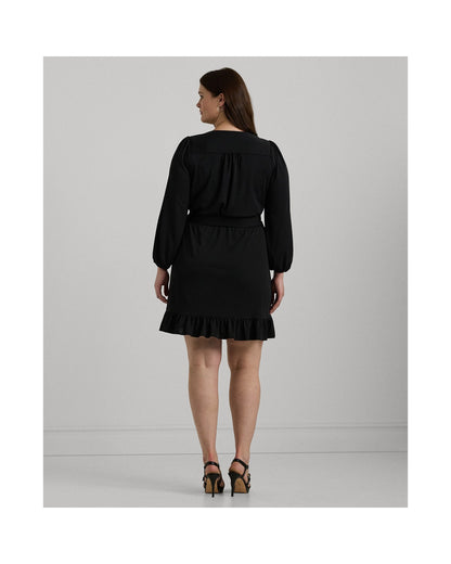 Belted Stretch Jersey Dress