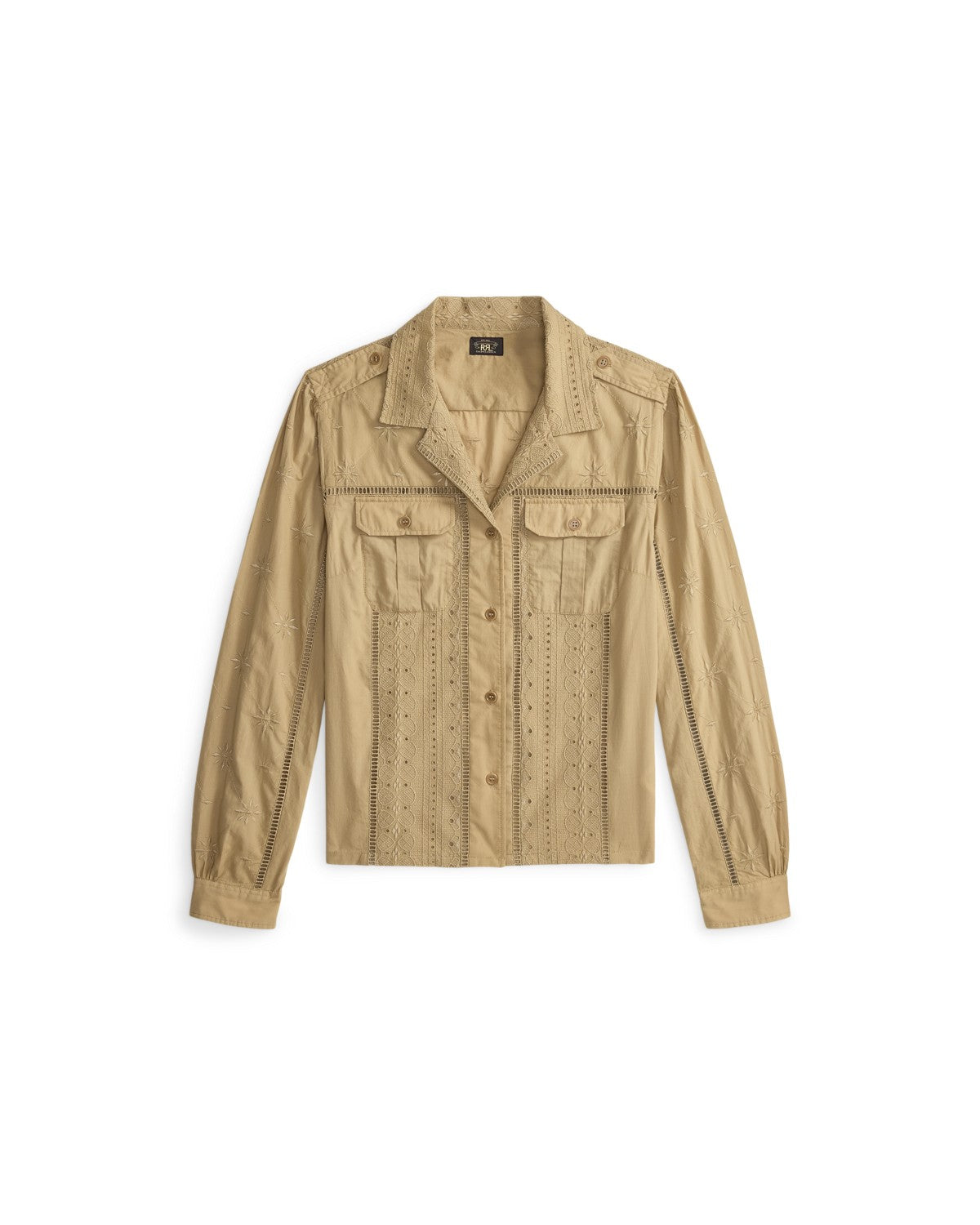 Embroidered Cotton Shirt