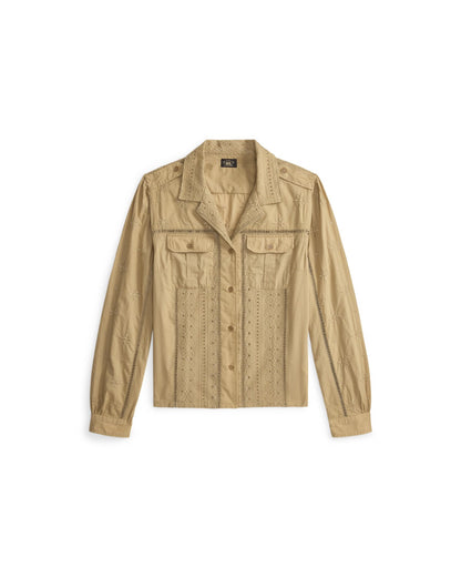Embroidered Cotton Shirt