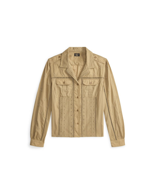 Embroidered Cotton Shirt