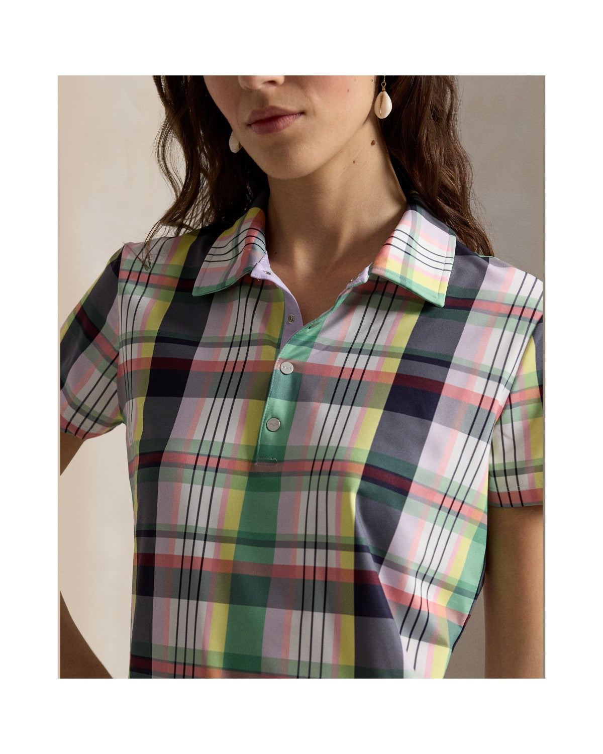 Tailored Fit Stretch Jersey Polo Shirt