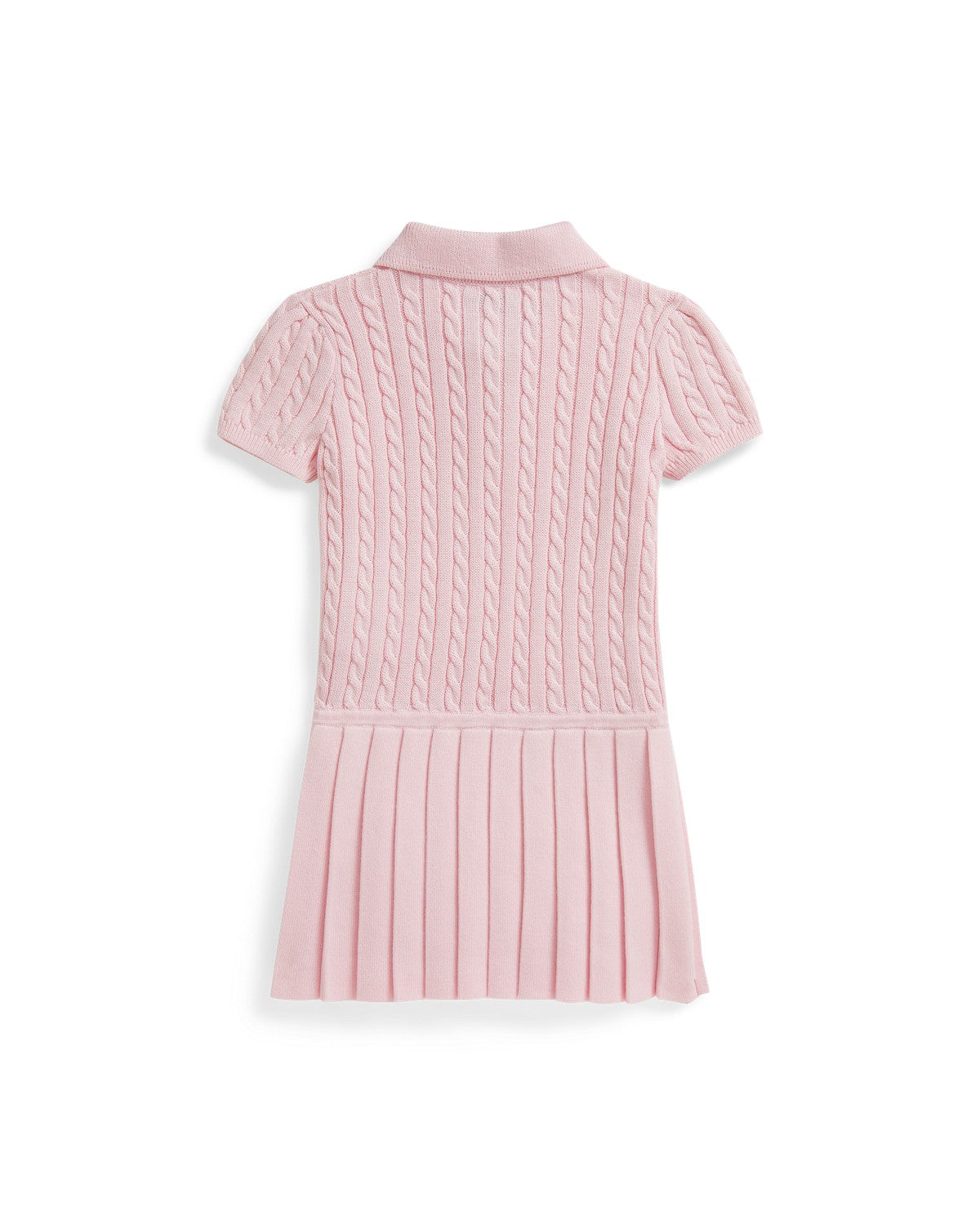 Mini-Cable Polo Shirt Dress