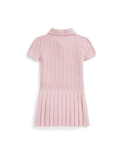 Mini-Cable Polo Shirt Dress
