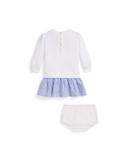 Polo Bear Fleece Dress & Bloomer