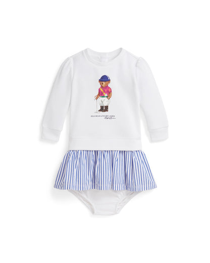 Polo Bear Fleece Dress & Bloomer