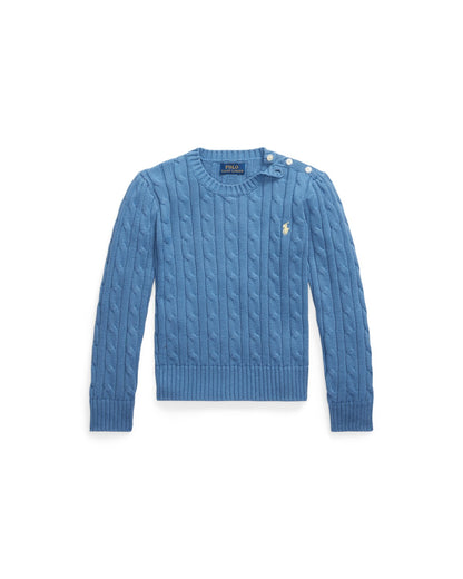 Cable-Knit Cotton Jumper