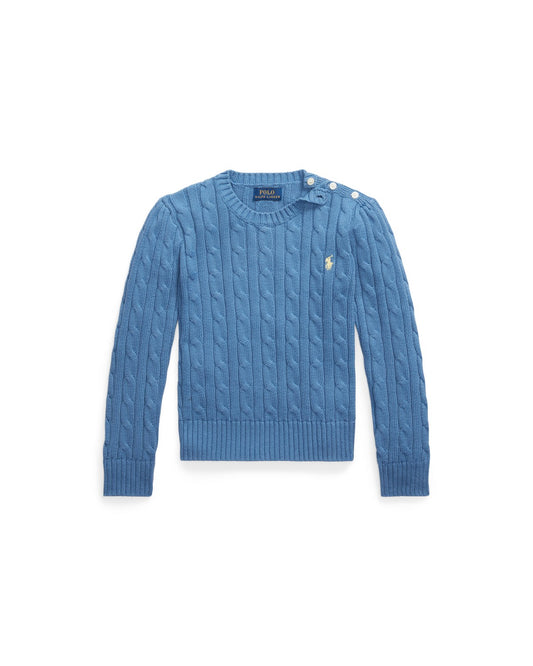 Cable-Knit Cotton Jumper