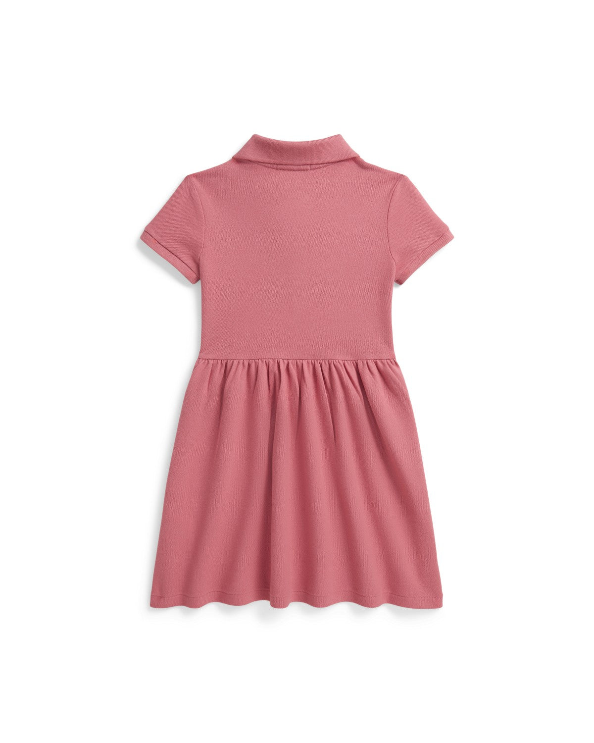 Stretch Mesh Polo Dress
